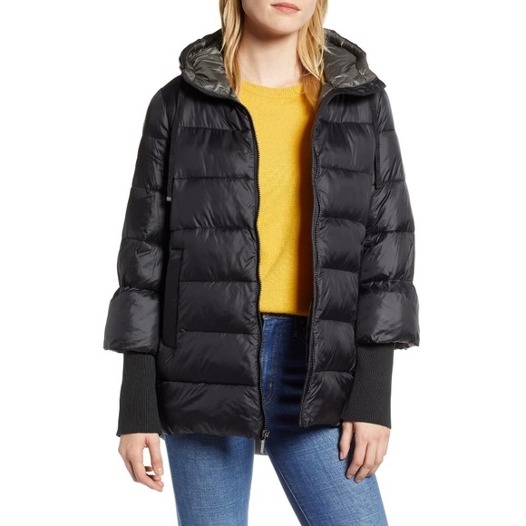 halogen puffer jacket